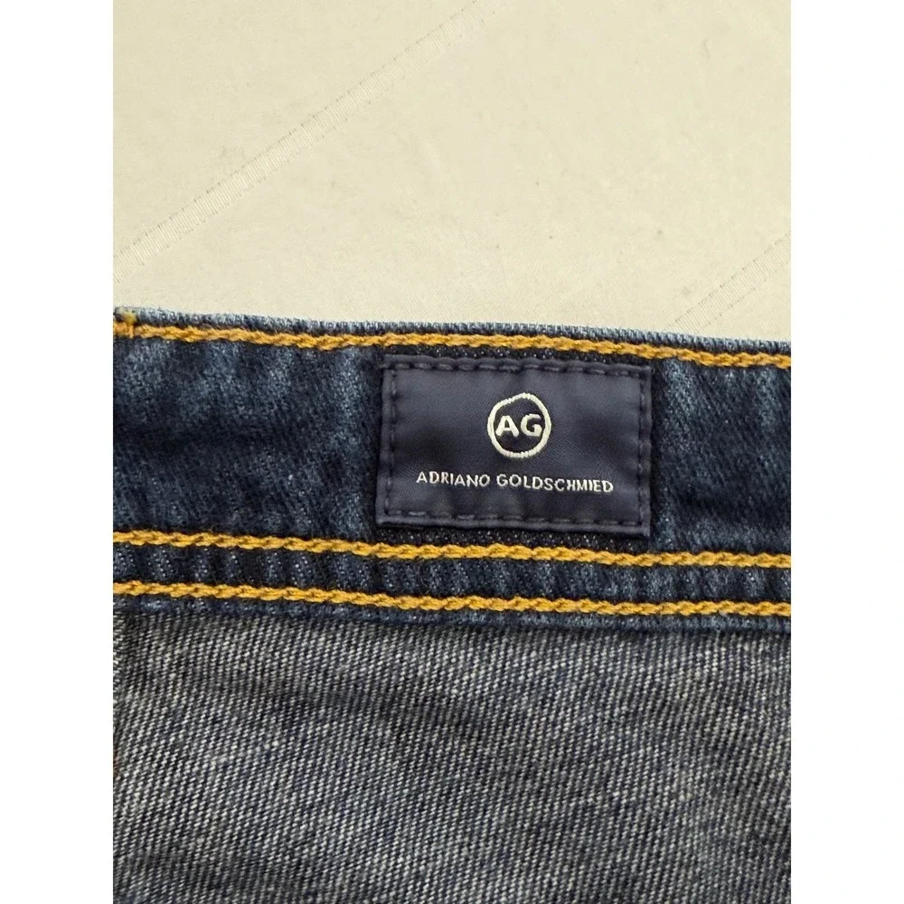 AG Adriano Goldschmied The Everett Slim Straight Jeans Dark Wash 36x36
